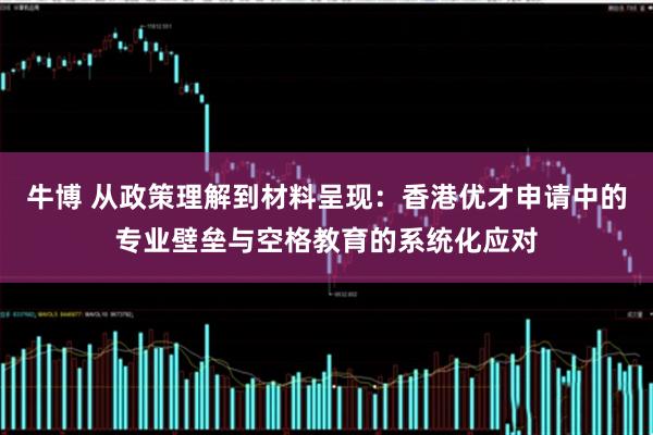 牛博 从政策理解到材料呈现：香港优才申请中的专业壁垒与空格教育的系统化应对